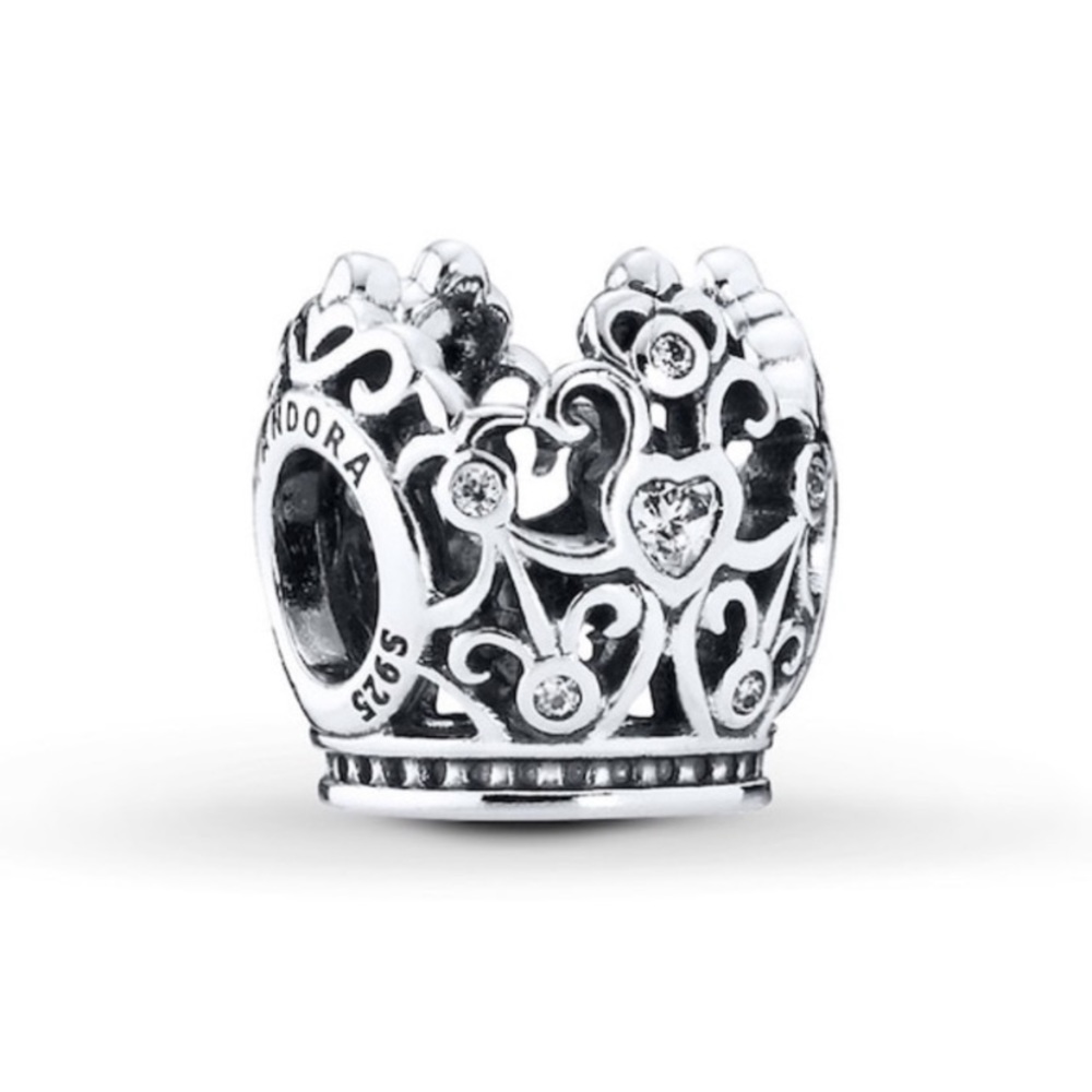 Pandora Disney princess crown tiara charm - Picture 4 of 4